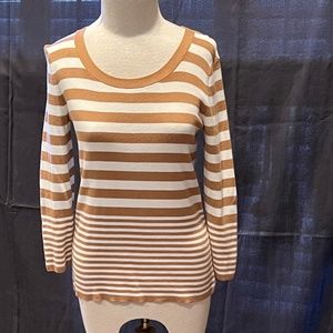 Long sleeve striped sweater